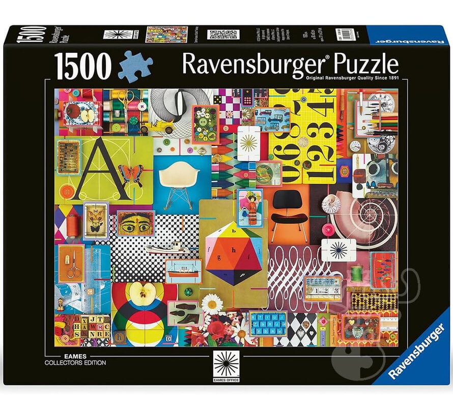 Ravensburger Eames House of Cards Fantasy Puzzle 1500pcs