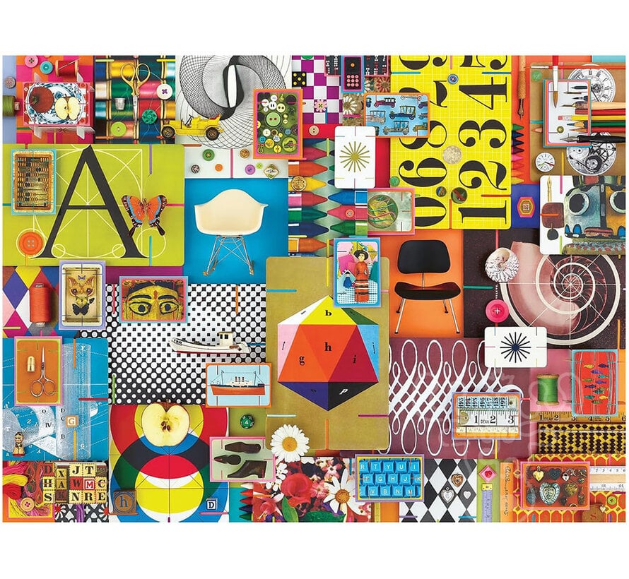 Ravensburger Eames House of Cards Fantasy Puzzle 1500pcs