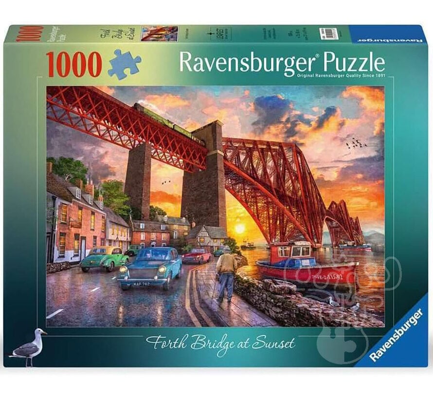 Ravensburger Forth Bridge at Sunset Puzzle 1000pcs