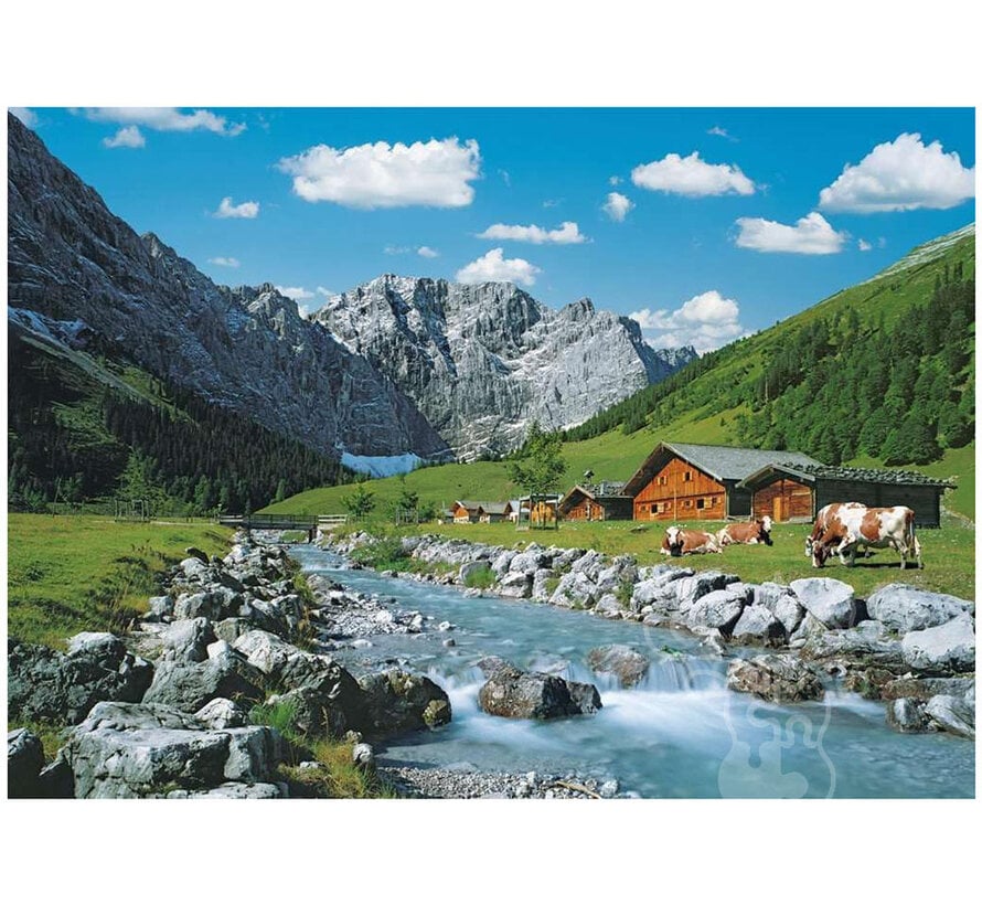 Ravensburger Austrian Mountains Puzzle 1000pcs