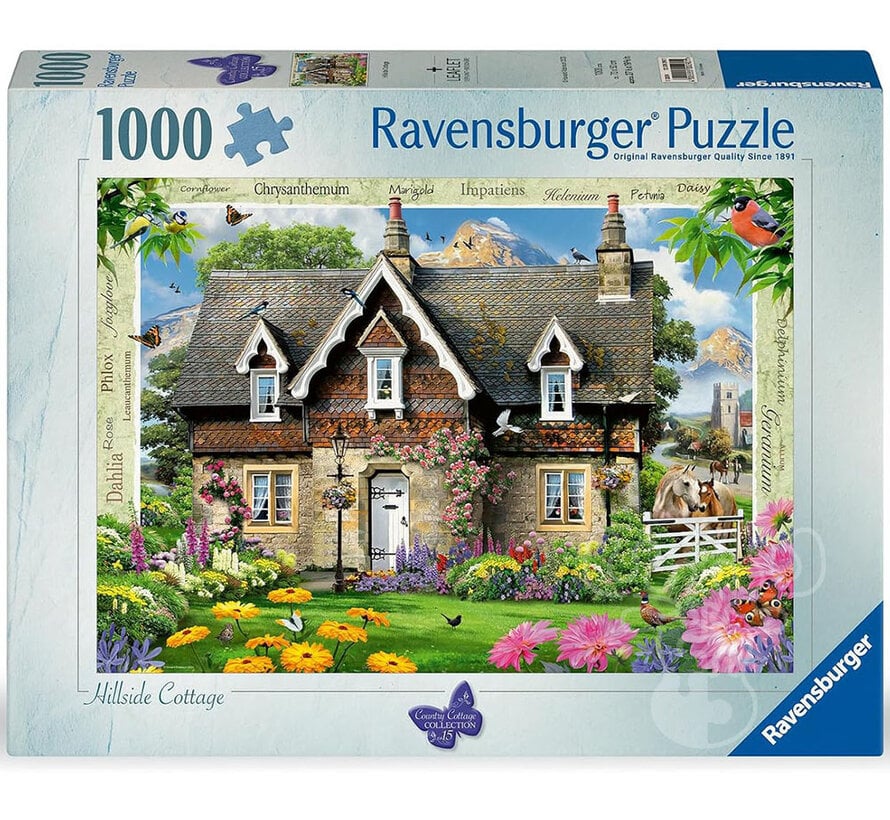 Ravensburger Hillside Cottage Puzzle 1000pcs
