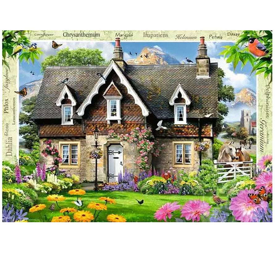 Ravensburger Hillside Cottage Puzzle 1000pcs