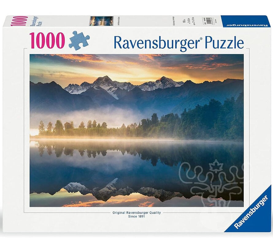 Ravensburger Lake Matheson, New Zealand Puzzle 1000pcs
