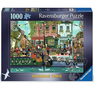 Ravensburger Ravensburger Riverside Town Puzzle 1000pcs