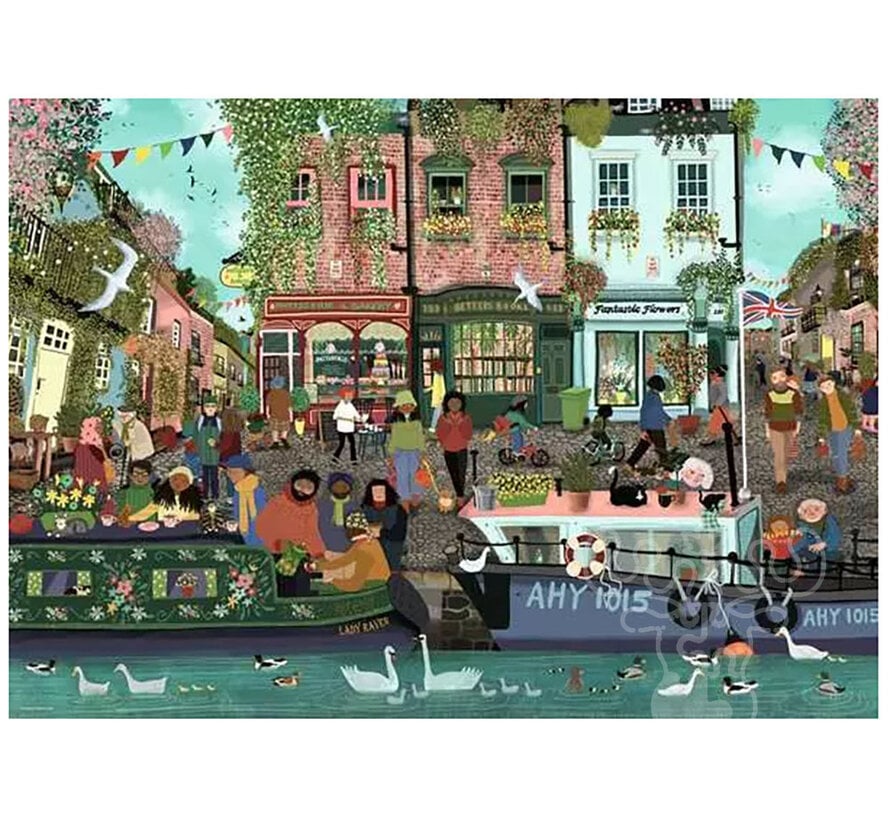 Ravensburger Riverside Town Puzzle 1000pcs