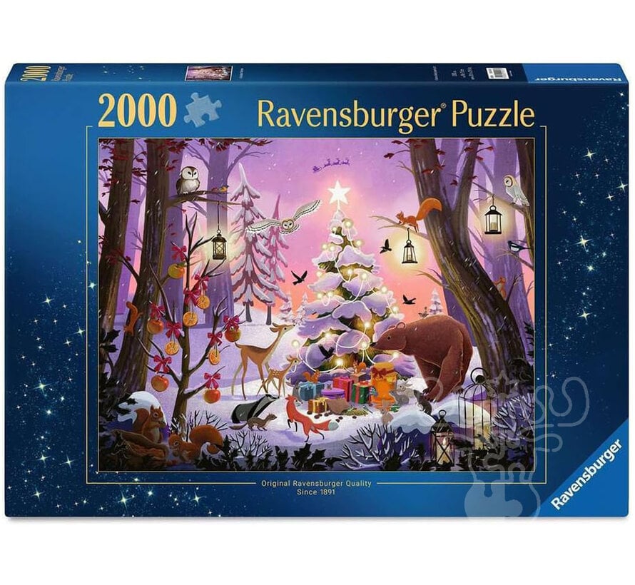 Ravensburger Christmas in the Woods Puzzle 2000pcs