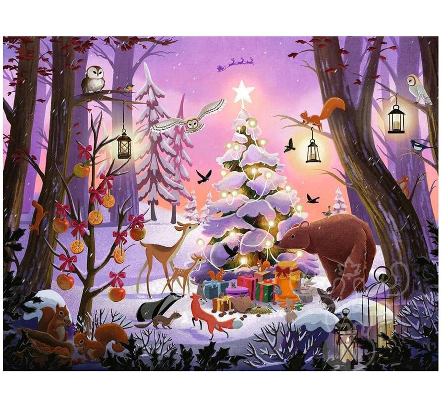 Ravensburger A Woodland Christmas Puzzle 2000pcs