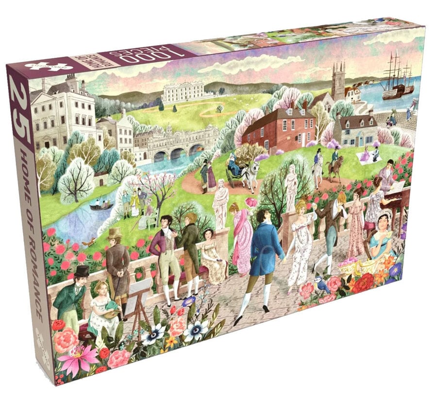 Penny Puzzle Home of Romance - Jane Austen Puzzle 2000pcs