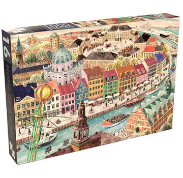 Penny Puzzle Penny Puzzle Home of a King - Copenhagen Puzzle 2000pcs