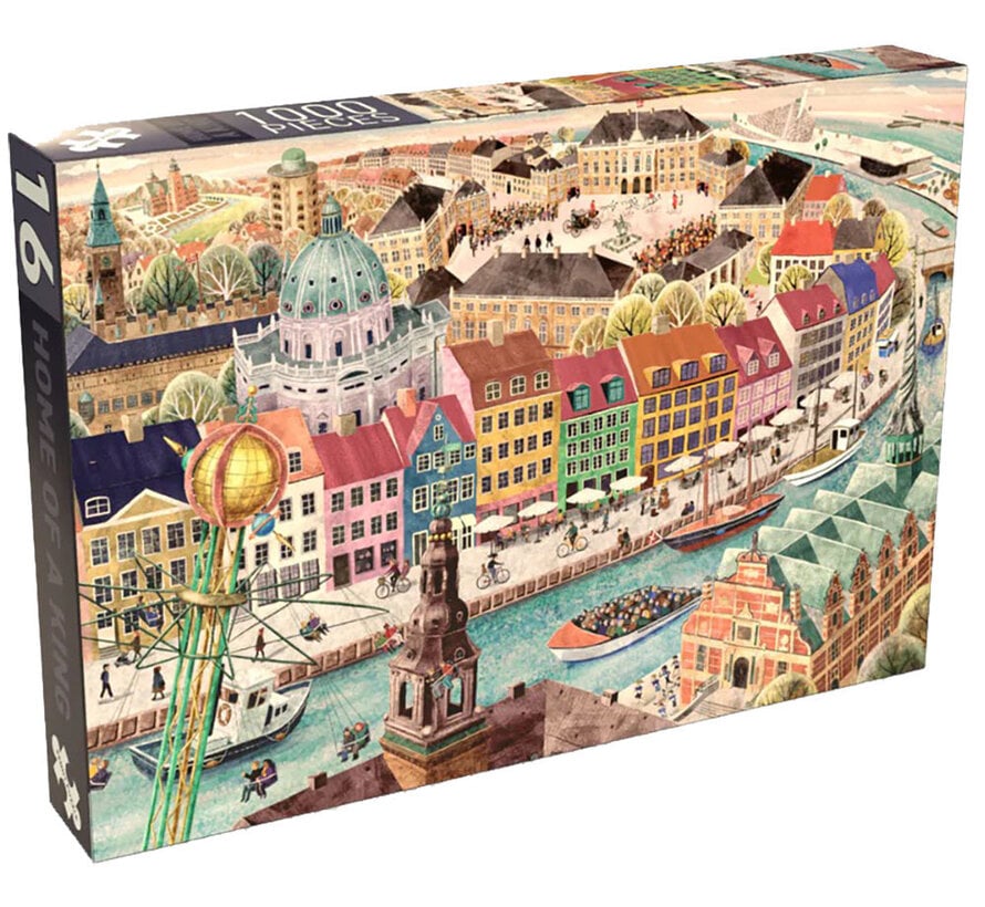 Penny Puzzle Home of a King - Copenhagen Puzzle 2000pcs