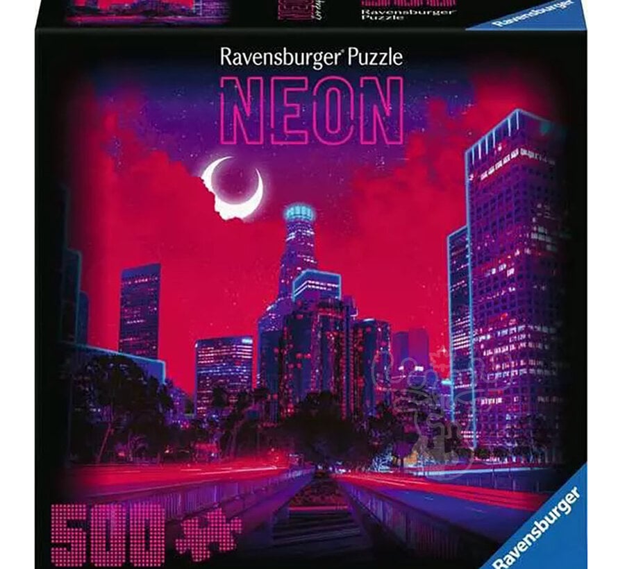 Ravensburger Neon Collection: Los Angeles Puzzle 500pcs