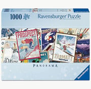 Ravensburger Ravensburger Vintage Ski Posters Puzzle 1000pcs