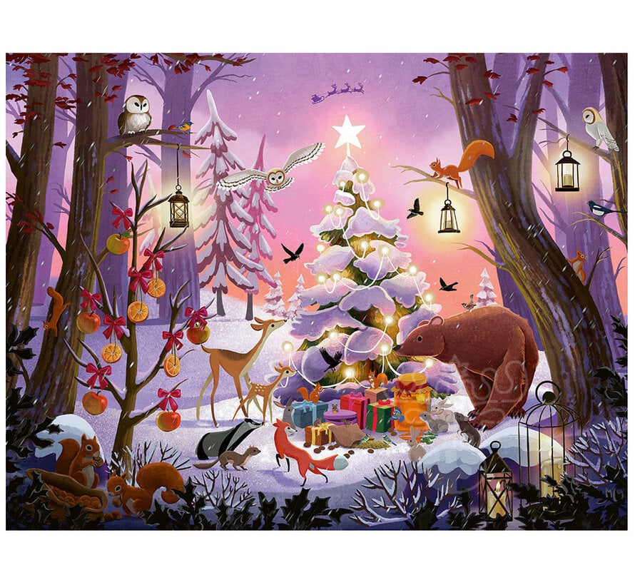 Ravensburger A Woodland Christmas Puzzle 2000pcs