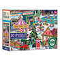 eeBoo Christmas Village Puzzle 20pcs