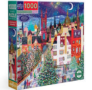 EeBoo eeBoo Christmas in Edinburgh Puzzle 1000pcs
