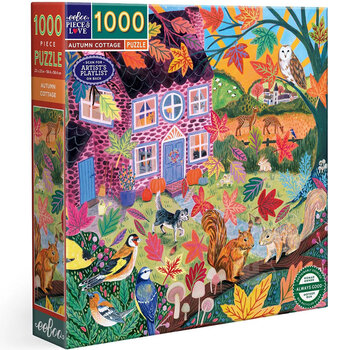 EeBoo eeBoo Autumn Cottage Puzzle 1000pcs