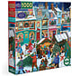 eeBoo Holiday Market By the Sea Puzzle 1000pcs