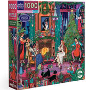 EeBoo eeBoo Christmas in Brooklyn Puzzle 1000pcs