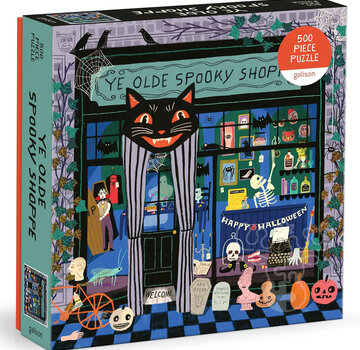 Galison Galison Ye Olde Spooky Shoppe Puzzle 500pcs