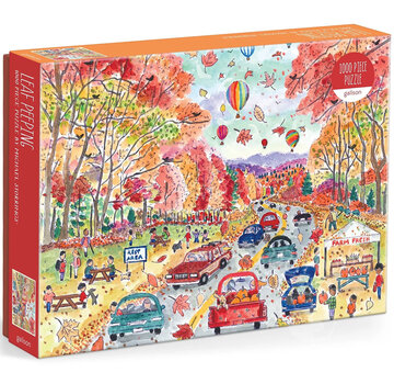 Galison Galison Michael Storrings Leaf Peeping Puzzle 1000pcs