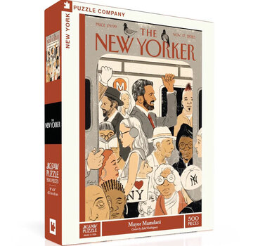 New York Puzzle Company New York Puzzle Co. The New Yorker: Mayor Mamdani Puzzle 500pcs