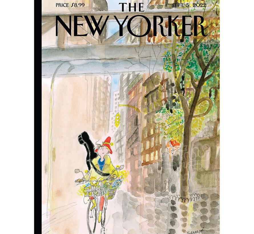 New York Puzzle Co. The New Yorker: Morning Music Puzzle 500pcs