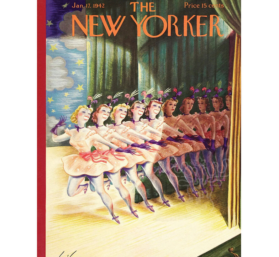 New York Puzzle Co. The New Yorker: Spotlight Smiles Puzzle 500pcs