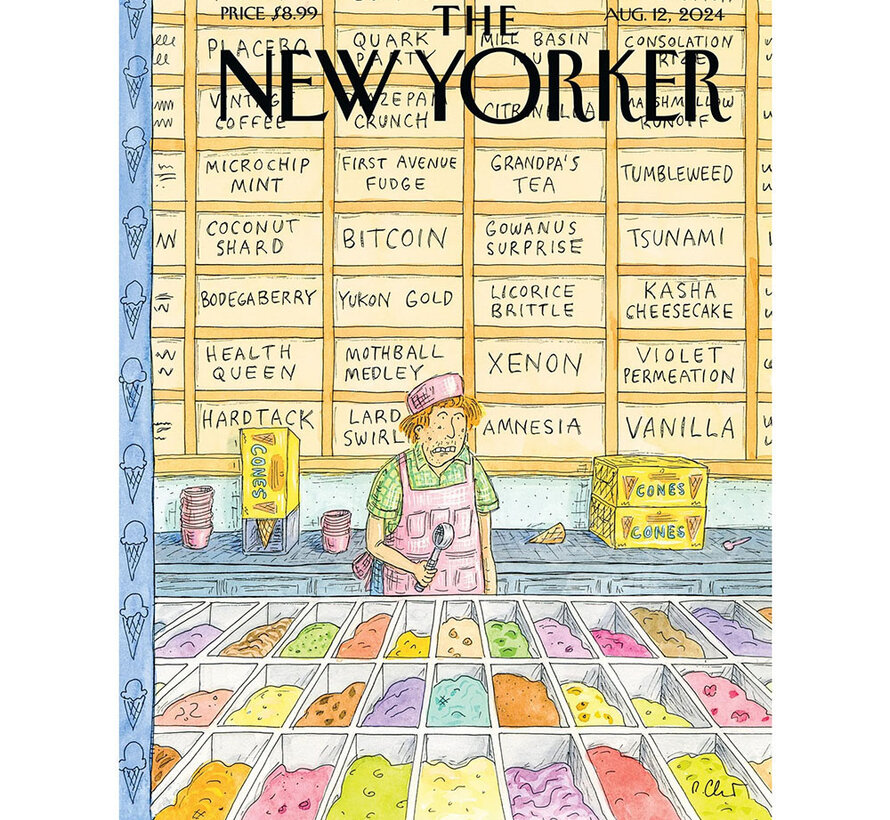 New York Puzzle Co. The New Yorker: Flavor of the Week Puzzle 500pcs