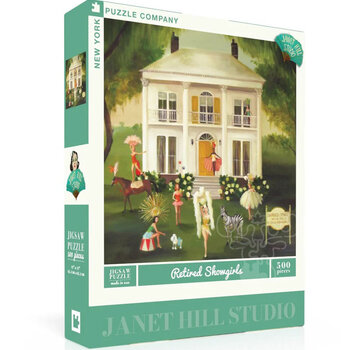 New York Puzzle Company New York Puzzle Co. Janet Hill: Retired Showgirls Puzzle 500pcs