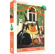 New York Puzzle Company New York Puzzle Co. Janet Hill: Tricks & Treats Puzzle 500pcs