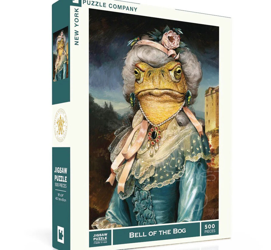 New York Puzzle Co. Bill Mayer: Bell of the Bog Puzzle 500pcs