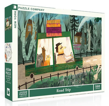 New York Puzzle Company New York Puzzle Co. Adelina Lirius: Road Trip 500pcs