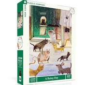 New York Puzzle Company New York Puzzle Co. Adelina Lirius: A Rainy Day 500pcs