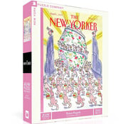 New York Puzzle Company New York Puzzle Co. The New Yorker: Bunny Brigade Puzzle 500pcs