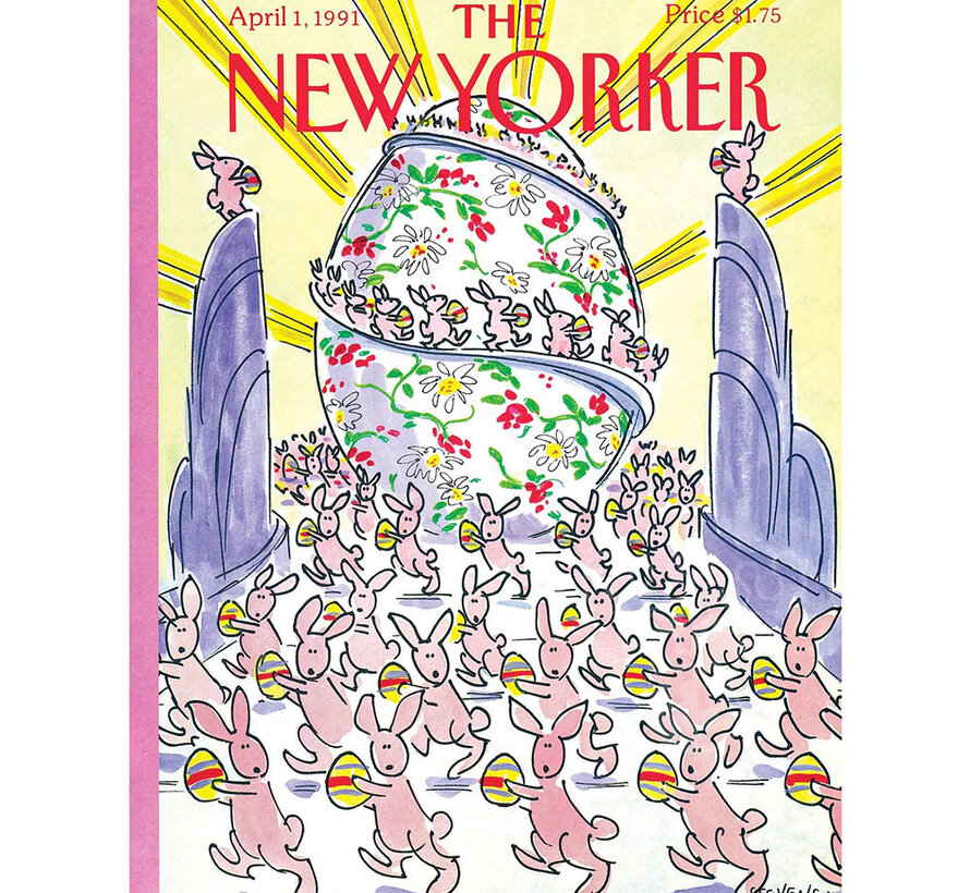 New York Puzzle Co. The New Yorker: Bunny Brigade Puzzle 500pcs