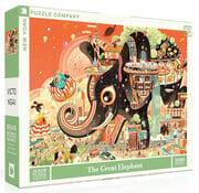 New York Puzzle Company New York Puzzle Co. Victo Ngai: The Great Elephant Puzzle 1000pcs