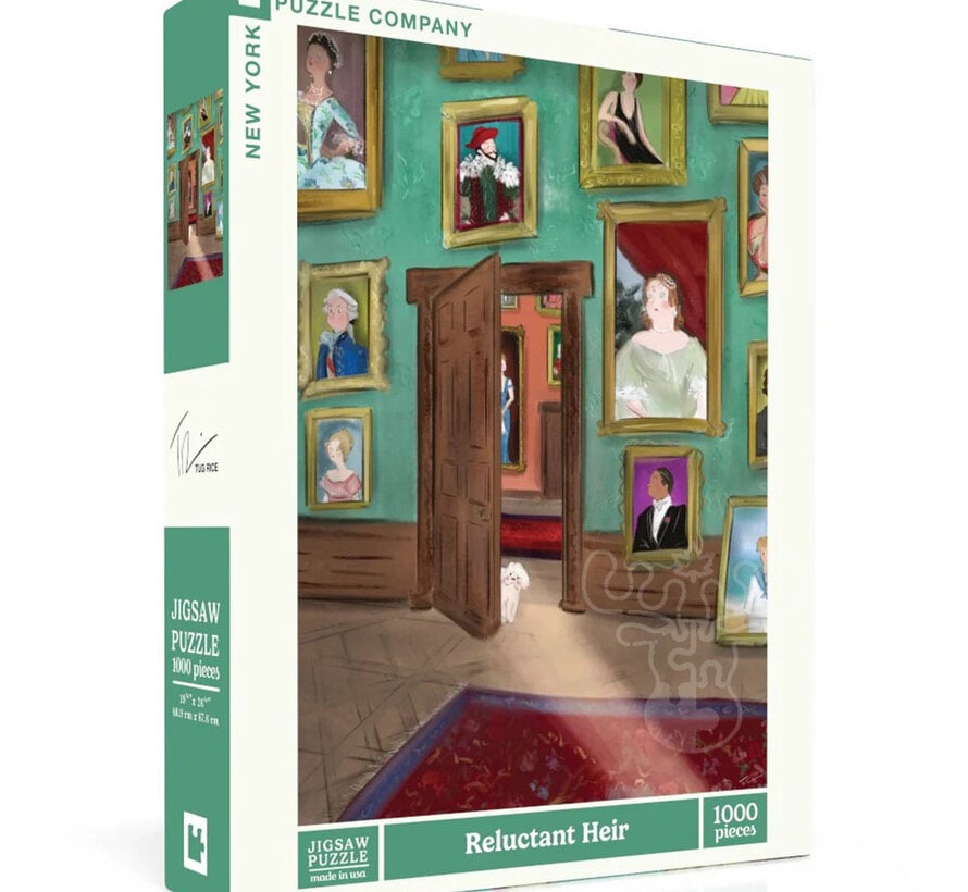 New York Puzzle Co. Tug Rice: Reluctant Heir Puzzle 1000pcs