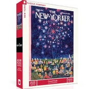 New York Puzzle Company New York Puzzle Co. The New Yorker: Grand Finale Puzzle 1000pcs