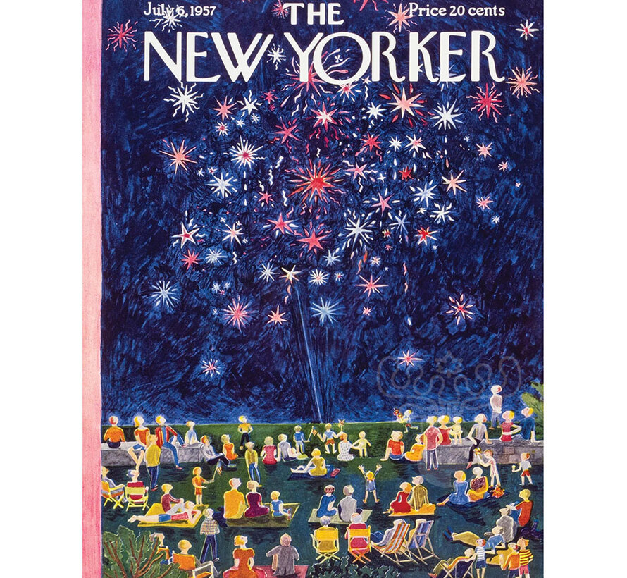 New York Puzzle Co. The New Yorker: Grand Finale Puzzle 1000pcs