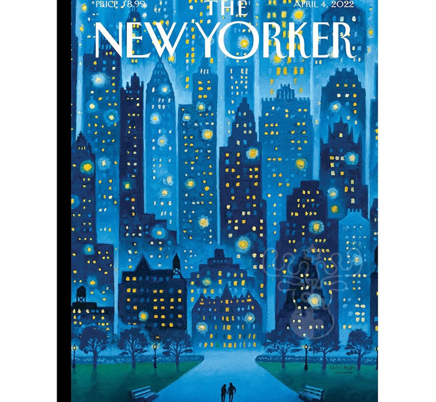 New York Puzzle Co. The New Yorker: Stellar Night Puzzle 1000pcs