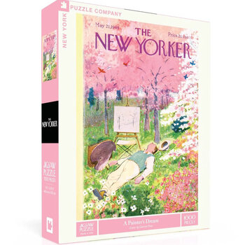 New York Puzzle Company New York Puzzle Co. The New Yorker: A Painters Dream Puzzle 1000pcs