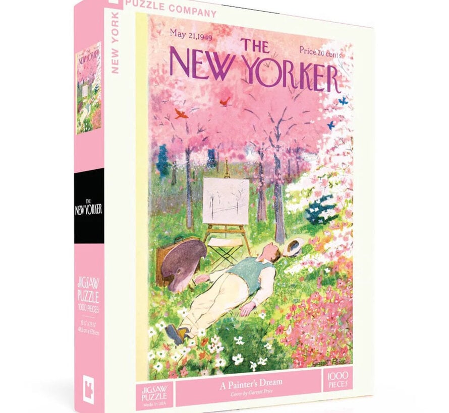 New York Puzzle Co. The New Yorker: A Painters Dream Puzzle 1000pcs