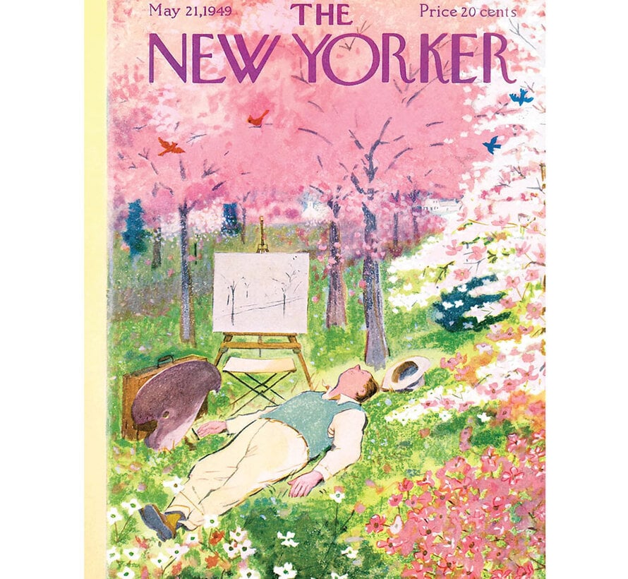 New York Puzzle Co. The New Yorker: A Painters Dream Puzzle 1000pcs