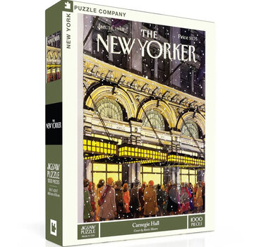 New York Puzzle Company New York Puzzle Co. The New Yorker: Music Hall Puzzle 1000pcs