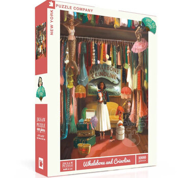 New York Puzzle Company New York Puzzle Co. Janet Hill: Whalebone and Crinoline Puzzle 1000pcs