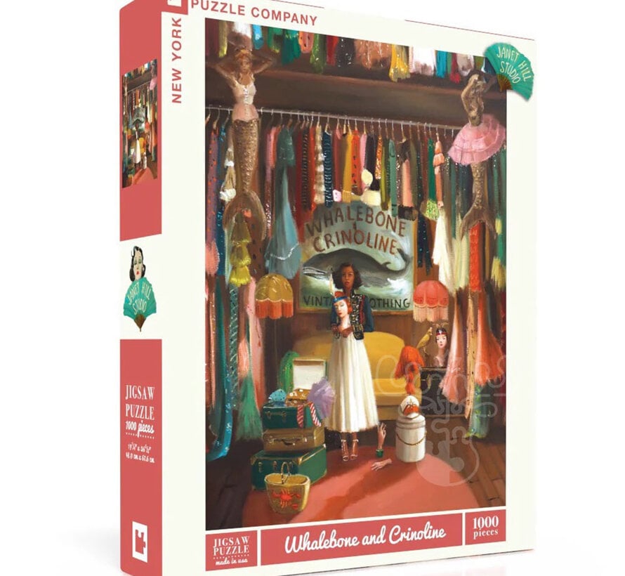 New York Puzzle Co. Janet Hill: Whalebone and Crinoline Puzzle 1000pcs