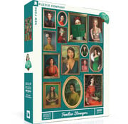 New York Puzzle Company New York Puzzle Co. Janet Hill: Familiar Strangers Puzzle 1000pcs