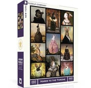 New York Puzzle Company New York Puzzle Co. Bill Mayer: Hares to the Throne 1000pcs