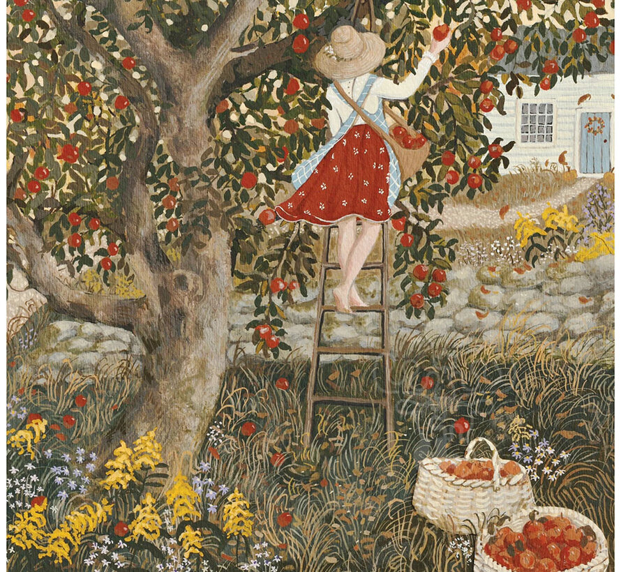 New York Puzzle Co. Loré Pemberton: Oldest in the Orchard Mini Puzzle 100pcs