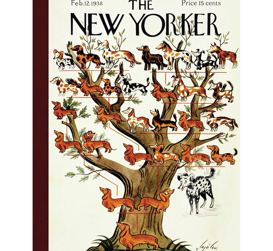 New York Puzzle Co. The New Yorker: Purebred Mutts Mini Puzzle 100pcs